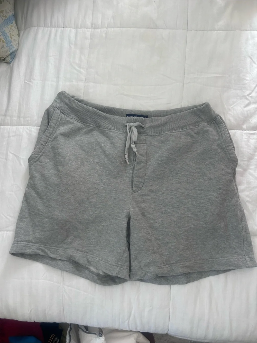 Vintage Y2K Great Condition Mens Grey Cotton Nautica Shorts SzL